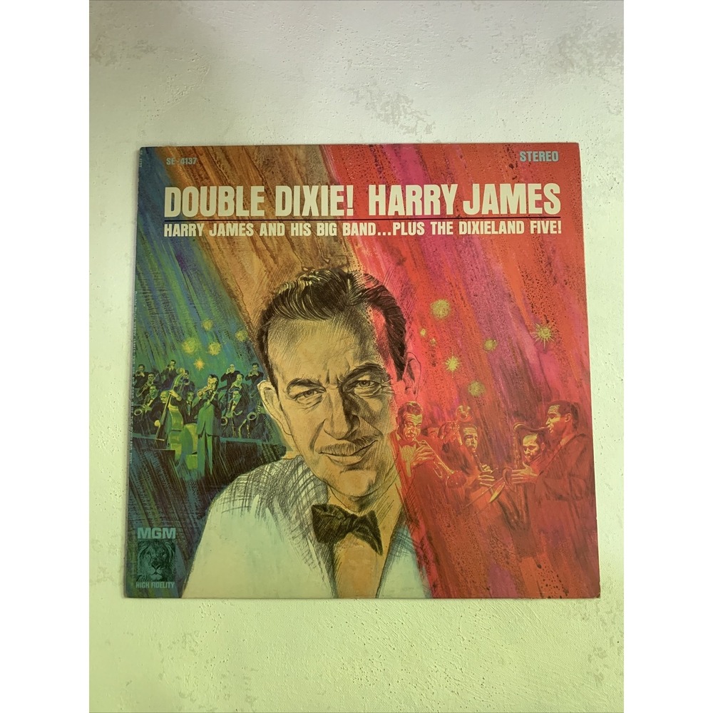 Double Dixie! -  HARRY JAMES Plus the Dixieland Five! -  MGM Records SE-4137 VG+